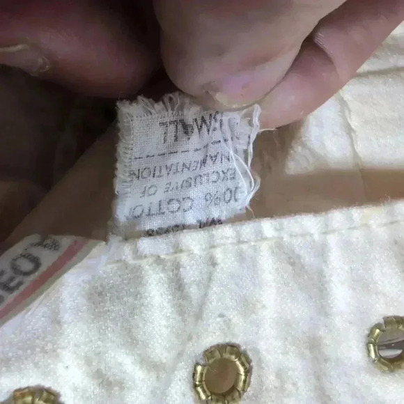 1970s Football Pants Hutch sz S boys. Geo. A.Reach quilted padding - Picture 7 of 7